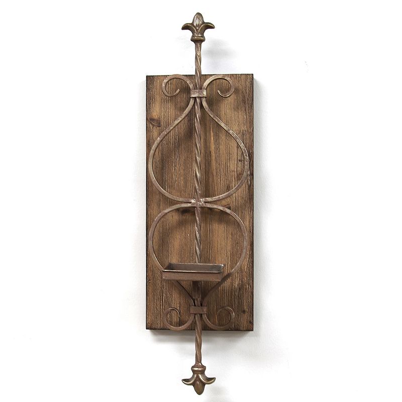 STRATTON HOME DECOR SCROLL WALL SCONCE