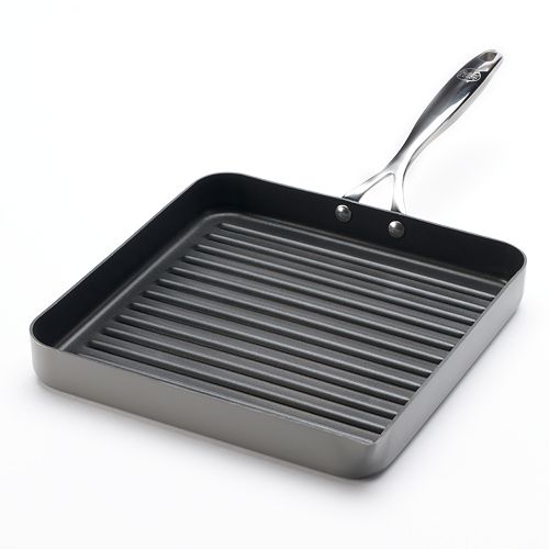 Food Network™ 11in. HardAnodized Nonstick Aluminum Grill Pan