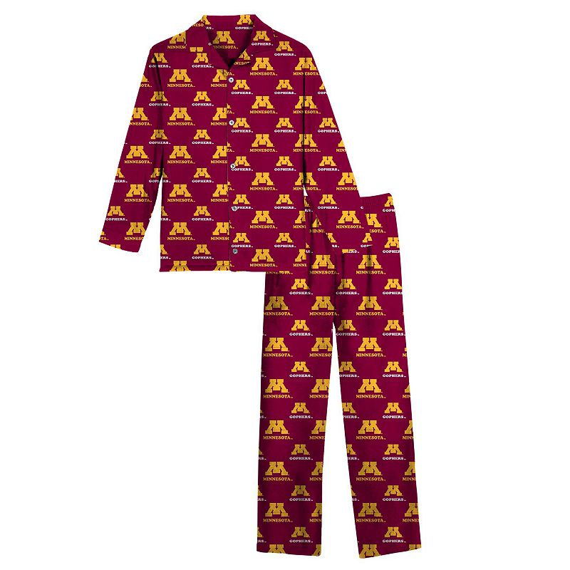 Boys 820 Minnesota Golden Gophers Pajama Set