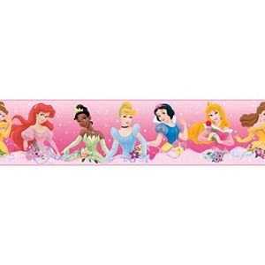 Disney Princess ''Dream from the Heart'' Peel & Stick Border Wall Decal