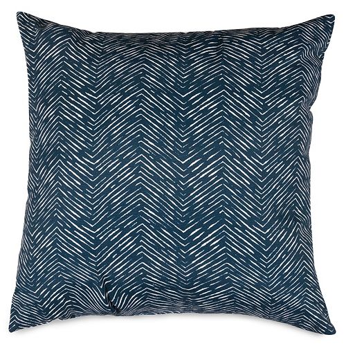 Majestic Home Goods Herringbone Indoor Outdoor Throw Pillow