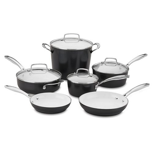Cuisinart Elements Pro Nonstick Ceramic 10pc. Cookware Set