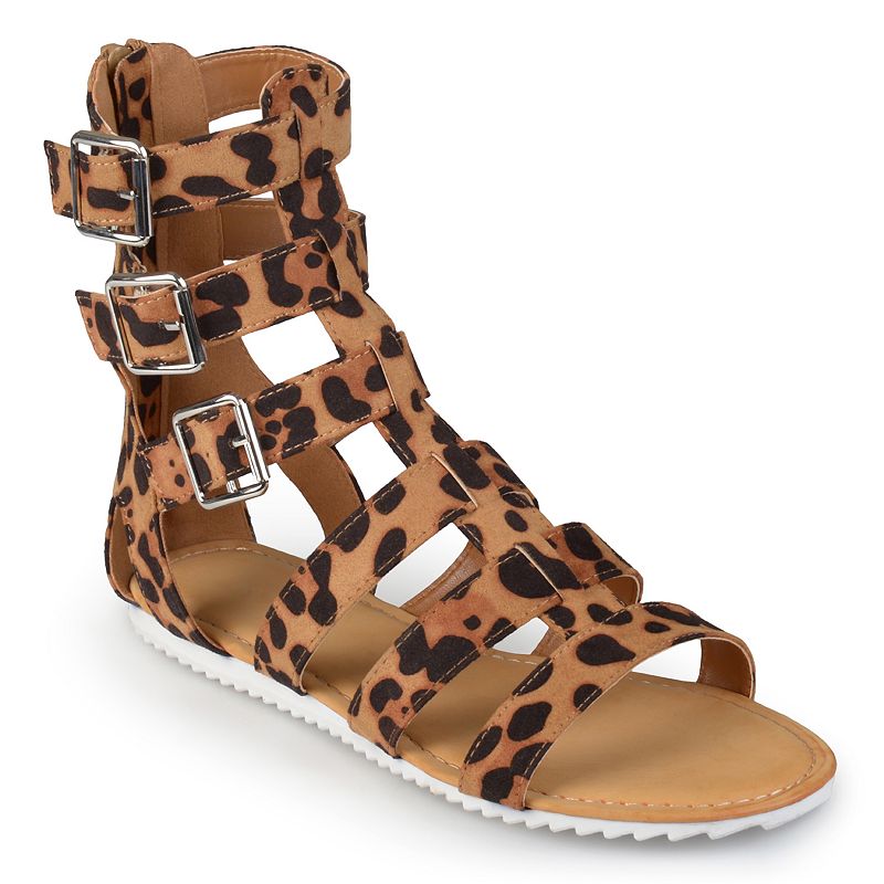 collection women s strappy gladiator sandals by journee collection ...