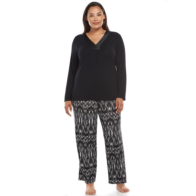Long Sleeves Satin Pajamas Kohl's