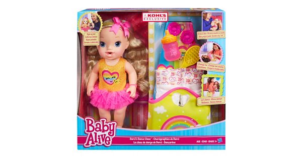 baby alive doll darci's dance class