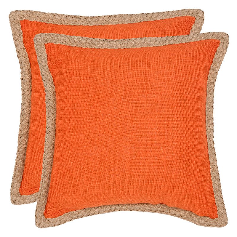 Jute Zippered Pillow Kohl s