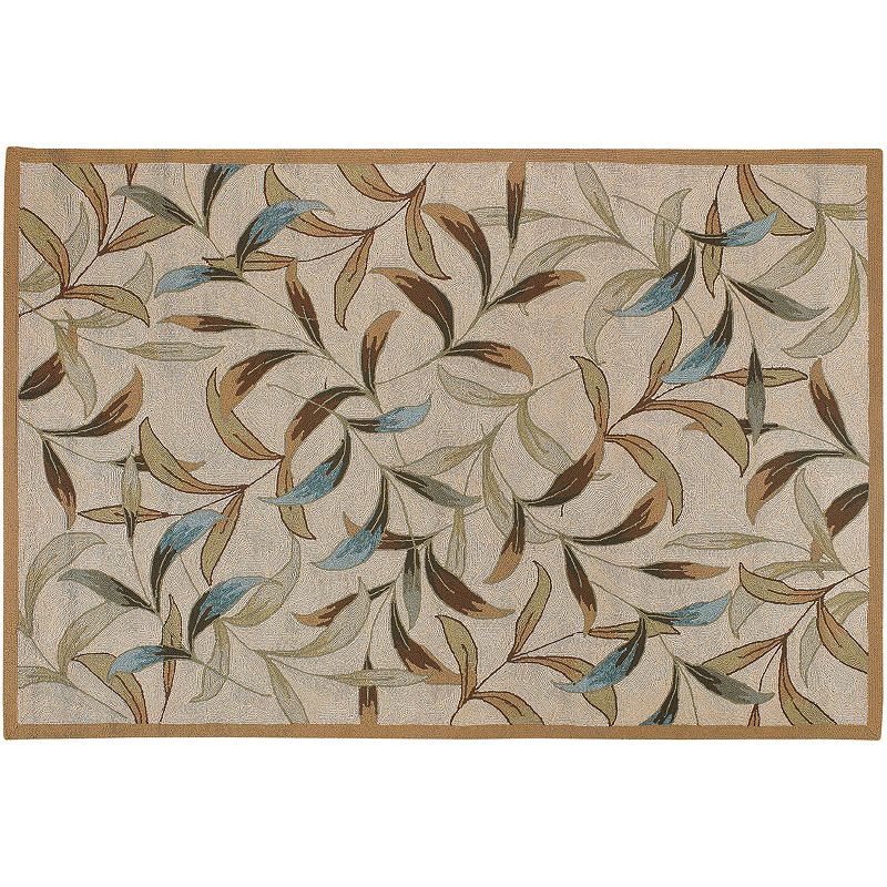 Couristan Spring Vista Floral Indoor Outdoor Rug