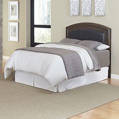 Home Styles Crescent Hill King Leather Headboard
