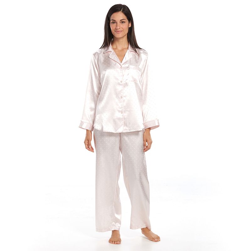 Women's Miss Elaine Essentials Pajamas Satin Pajama Set