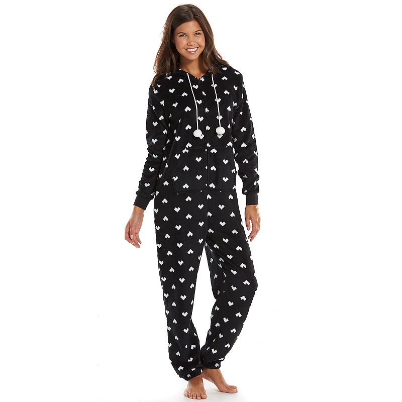SO PAJAMAS PLUSH ONESIE ONEPIECE PAJAMAS JUNIORS, SIZE