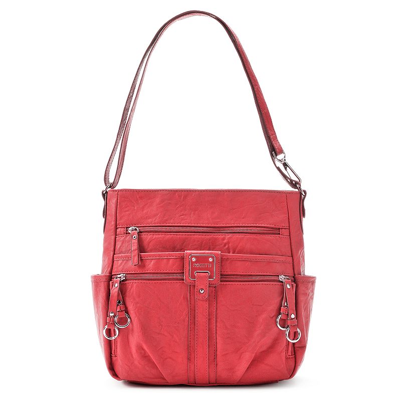 Rosetti Double-Duty Bucket Bag, Women's, Med Red
