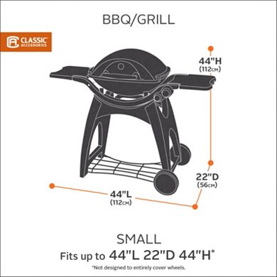 Classic Accessories Small Barbeque Grill Cover