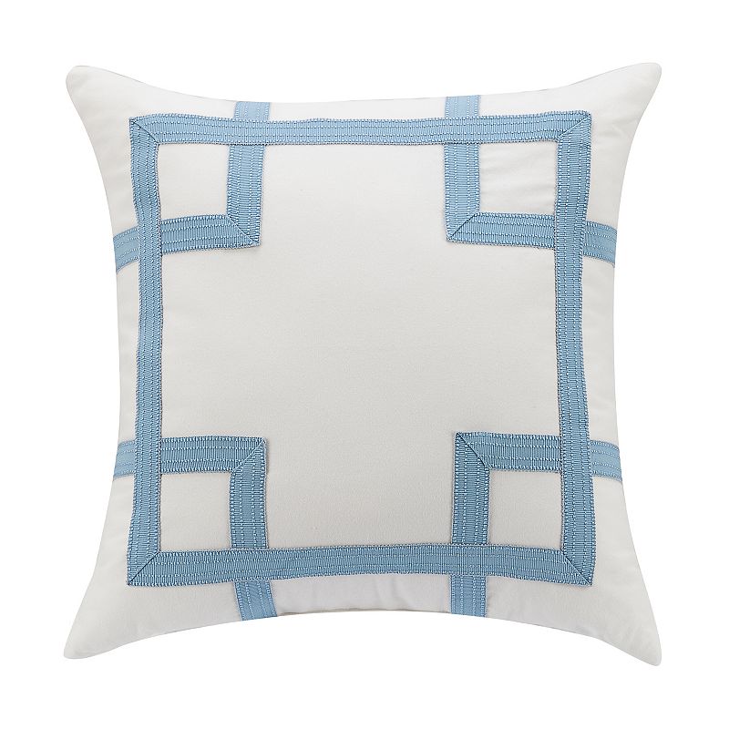 COLONIAL WILLIAMSBURG RANDOLPH THROW PILLOW (WHITE)