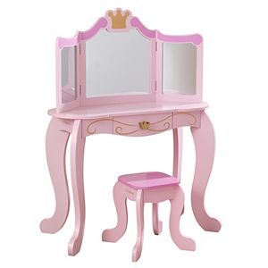 KidKraft Princess Vanity & Stool Set