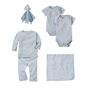 Baby Boy Burt's Bees Baby Organic Receiving Set