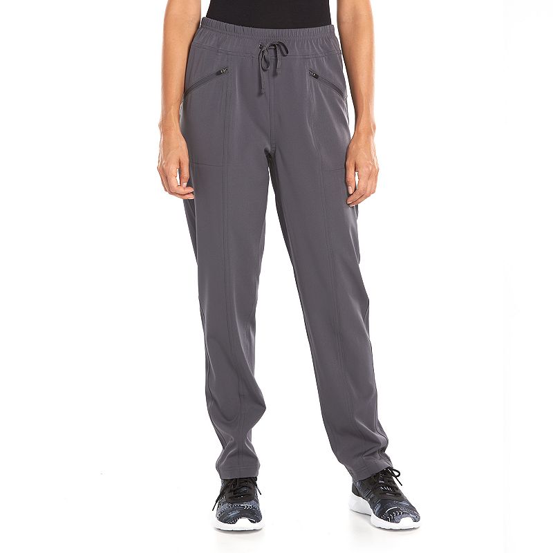 Elastic Waistband Front Zip Pants Kohl's
