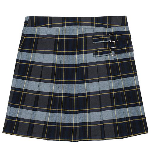 Girls 716 & Plus Size French Toast School Uniform Pleated Plaid Skort
