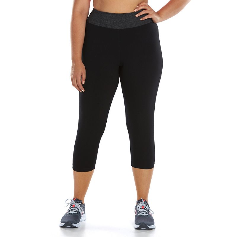 Womens Black Capri Leggings Kohl's