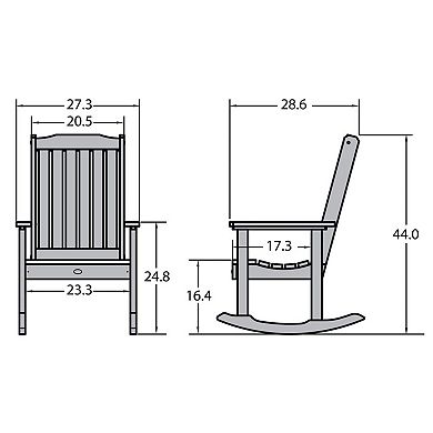 Highwood USA Lehigh Outdoor Rocking Chair