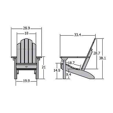 Highwood USA Classic Westport Adirondack Chair