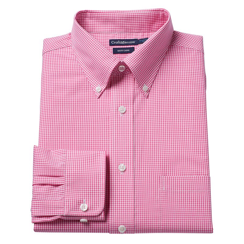 Pink Classic Fit Shirt Kohl's