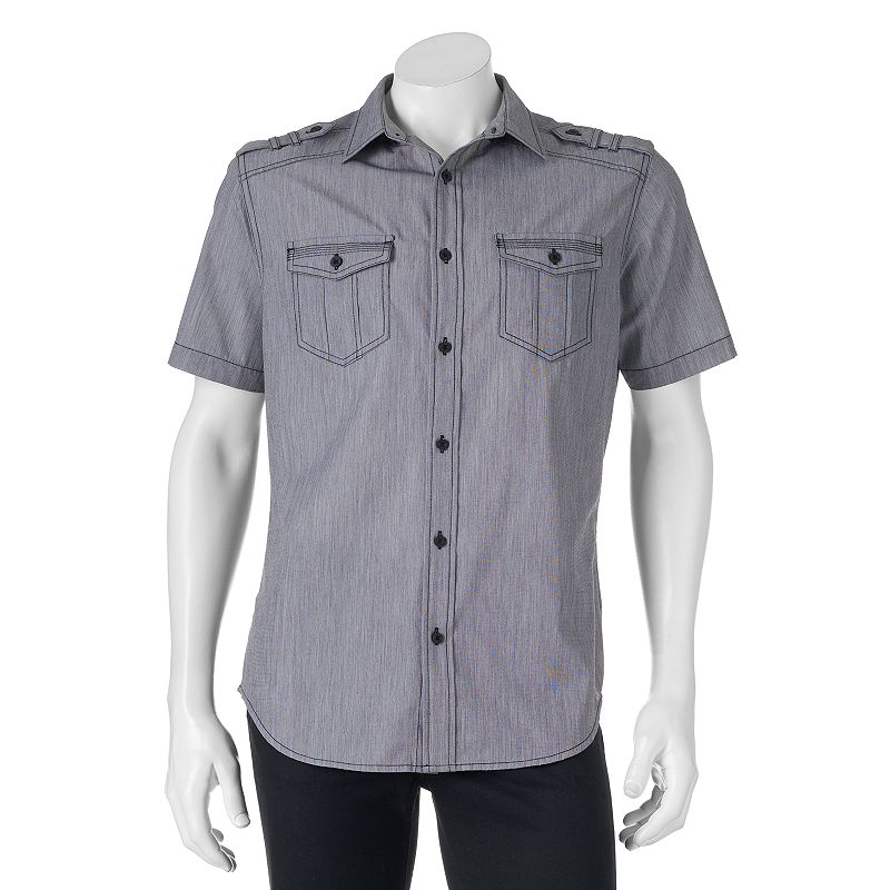Men's Helix Textured ButtonDown Shirt Men