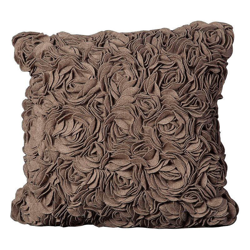 Wool Zipper Throw Pillow Kohl s