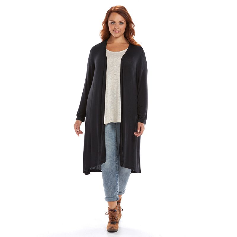 kohls duster cardigan