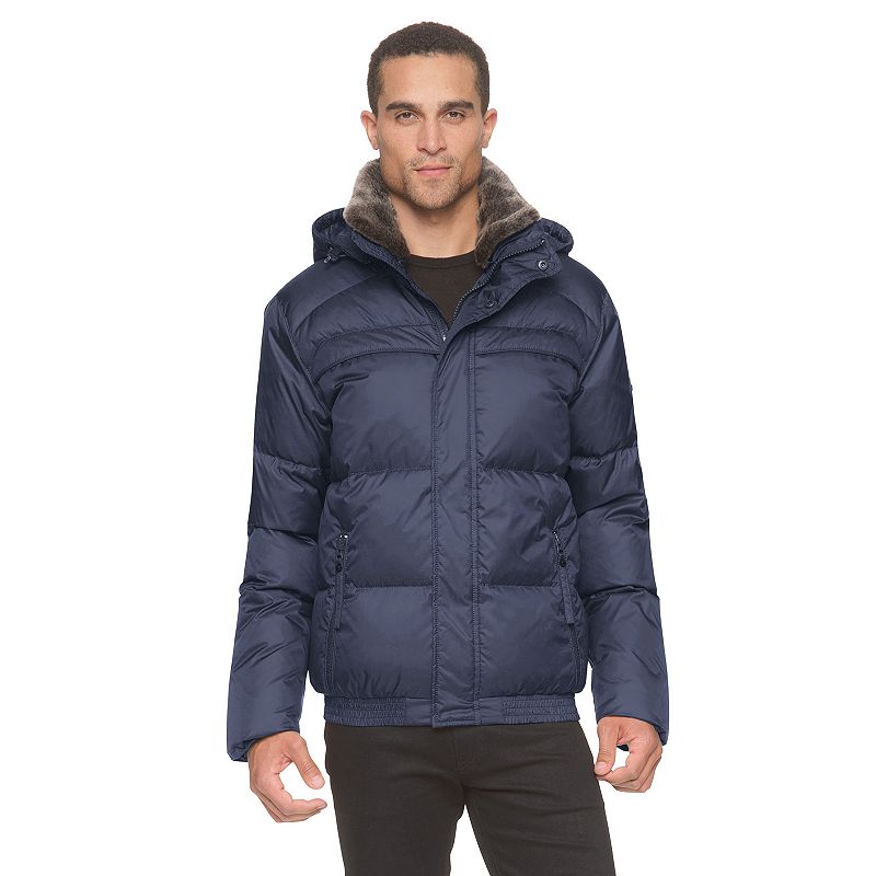 Mens Faux Fur Jacket Kohl's