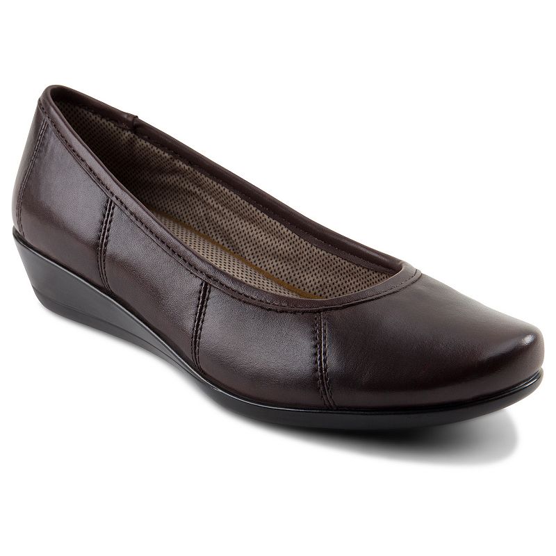 kohls womens black flats