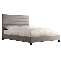 HomeVance Vinton Channel Tufted Bed Frame