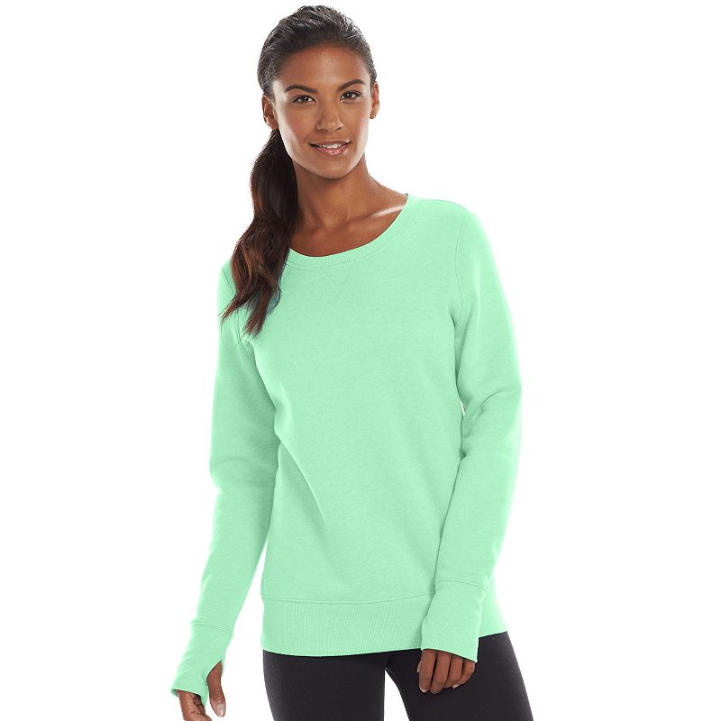 kohls womens sweat shirts