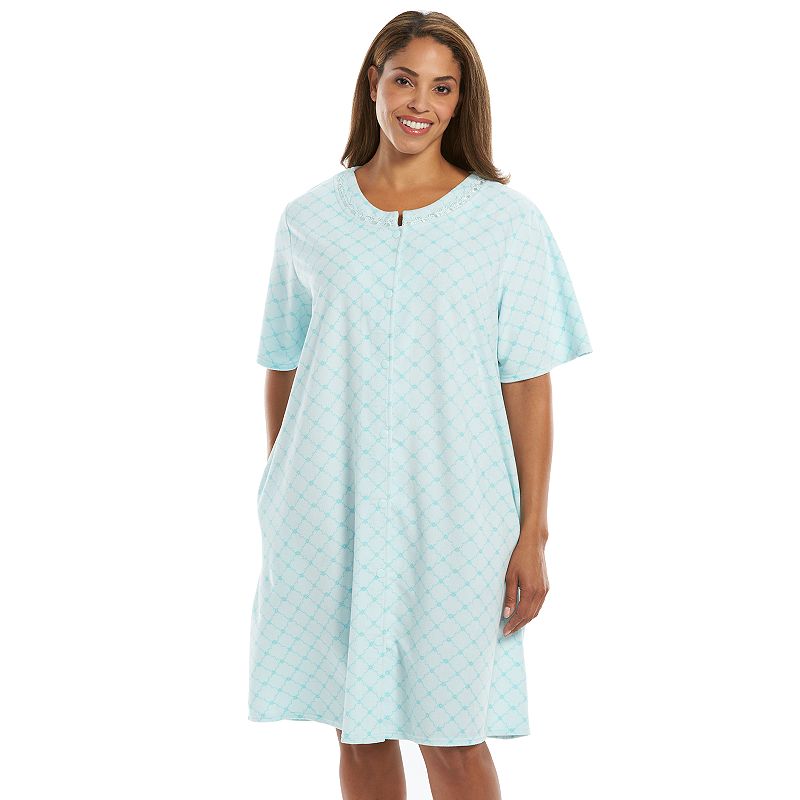 Plus Size Croft & Barrow® Baby Terry Snap Duster Robe