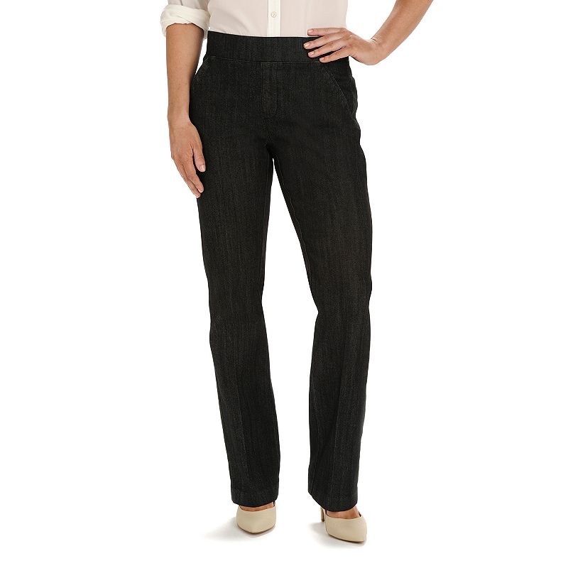 Bootcut Polyester Spandex Pants Kohl's