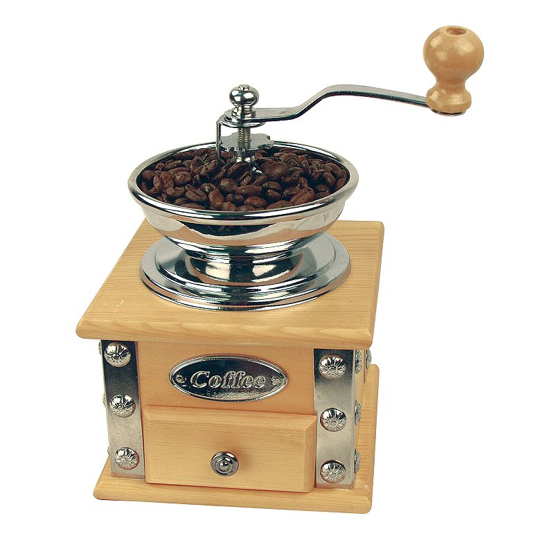 Fox Run Vintage Coffee Grinder, Brown