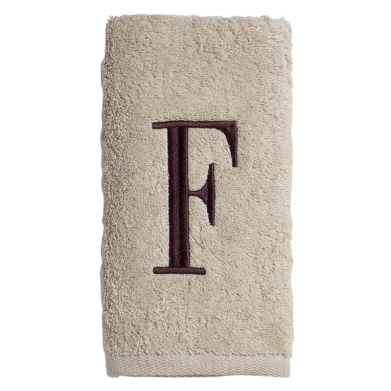 Avanti Embroidered Monogram Hand Towel