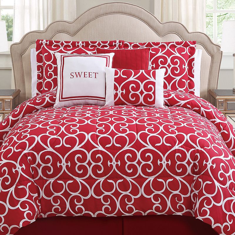 ''Sweet'' 7pc. Comforter Set