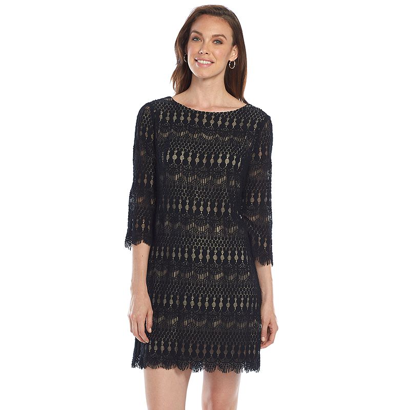 Black Lace Dress Kohl's
