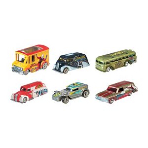 Marvel 6-pk. Pop Culture Cars by Hot Wheels