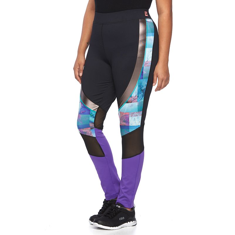 fila sport fleece leggings