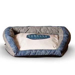 K&H Pet Genuine Logo Large Bolster Couch Pet Bed