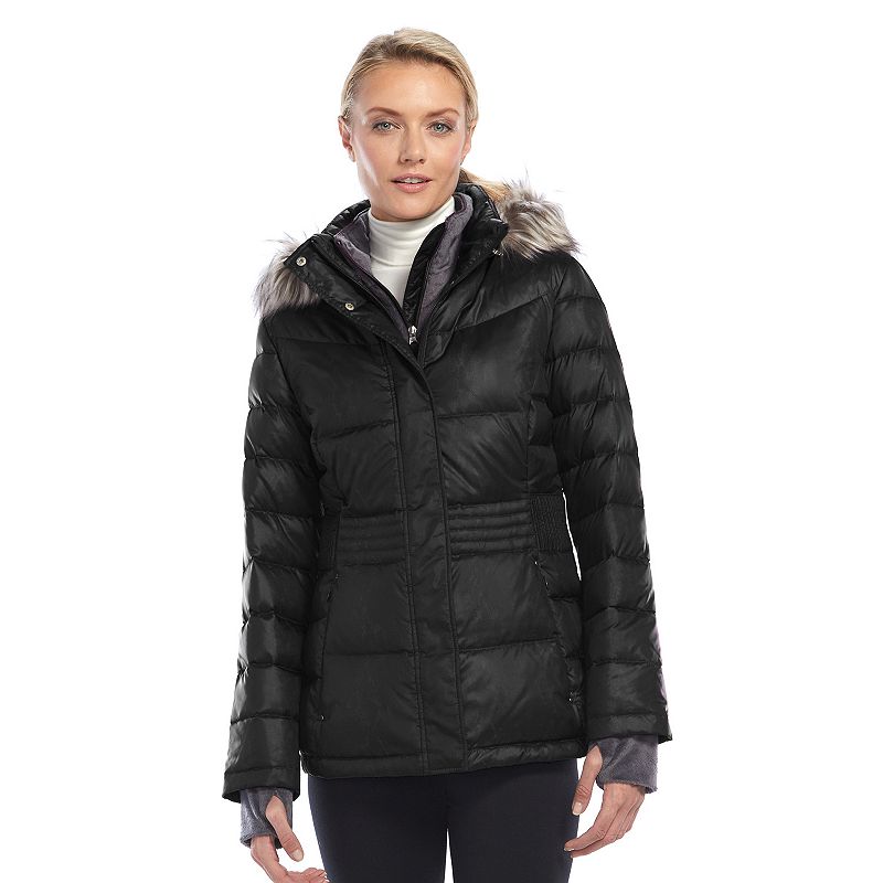 Women&#39;s Free Country Power Down Hooded Puffer Jacket