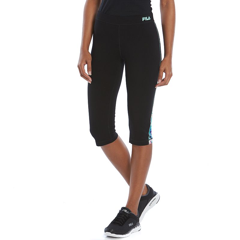 Womens Black Capri Leggings Kohl's