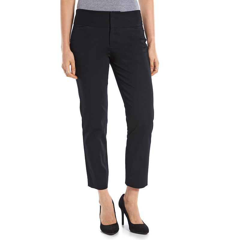 Women's ELLE™ Solid Ankle Pants