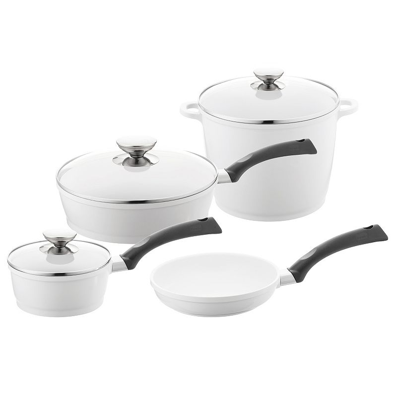 Berndes 7-pc. Nonstick Ceramic Cookware Set, White