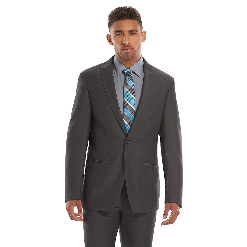 Mens Black Suit Jacket Kohls 1358