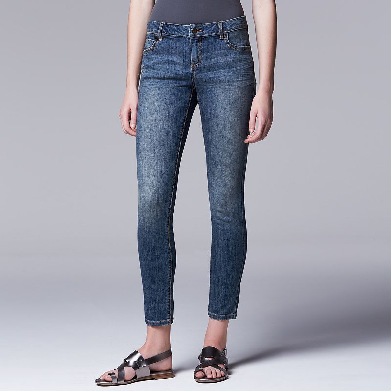 vera wang skinny jeans