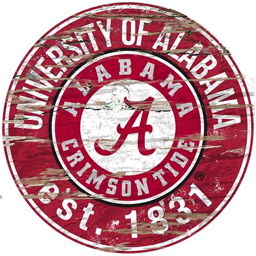 Alabama Crimson Tide Distressed 24