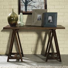 Simpli Home Sawhorse Console Table