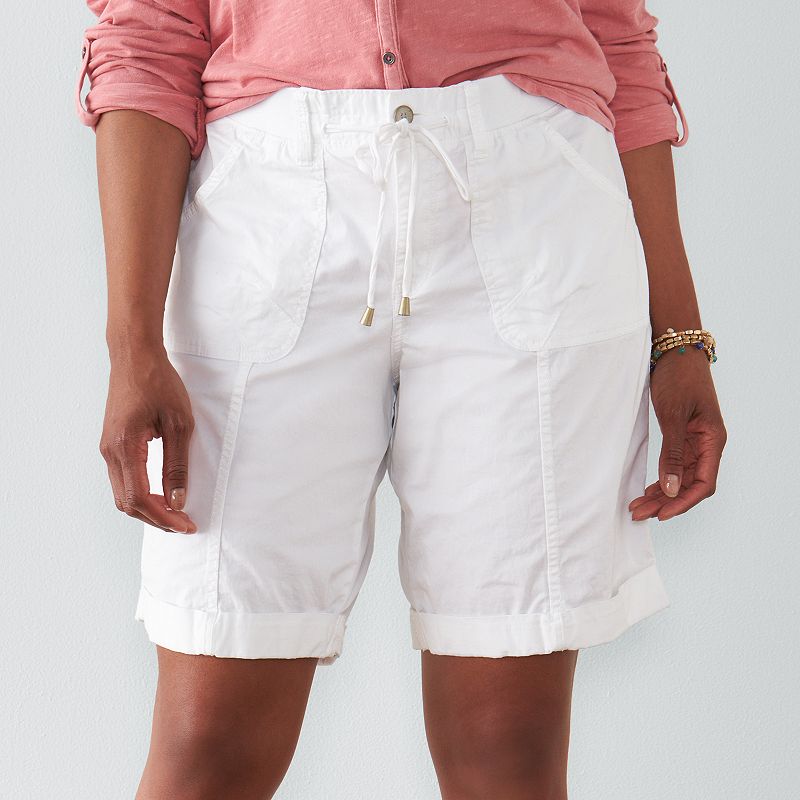 Spandex Bermuda Shorts Kohl's